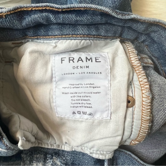 Frame Denim Le Boy Jeans in Shiloh Size 24 - Picture 7 of 8